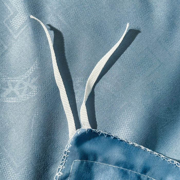 91家纺网 家纺一手货源 找家纺 栩裕纺织 2025新款宋锦绸苏云缎四件套 宾利蓝