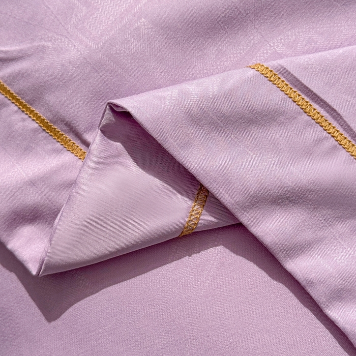 91家纺网 家纺一手货源 找家纺 栩裕纺织 2025新款宋锦绸苏云缎四件套 丁香紫