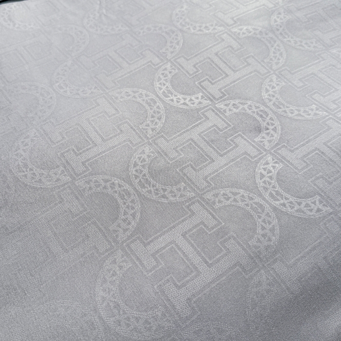 91家纺网 家纺一手货源 找家纺 栩裕纺织 2025新款宋锦绸苏云缎四件套 暮云灰