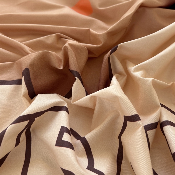 91家纺网 家纺一手货源 找家纺 蘭菲家纺 2025新款全棉大版卡皮巴拉系列四件套 沉浸式