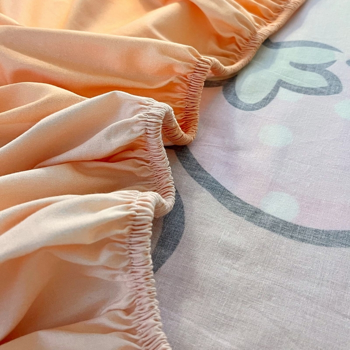 91家纺网 家纺一手货源 找家纺 蘭菲家纺 2025新款全棉大版卡皮巴拉系列单品床笠 爱卡皮