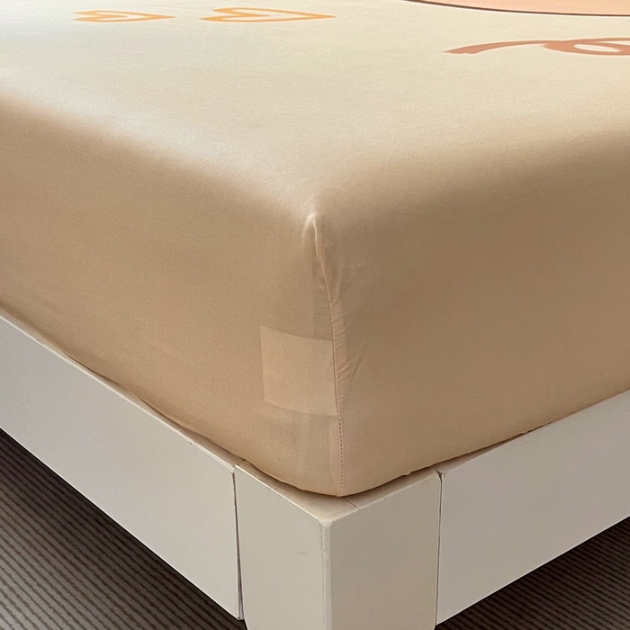 91家纺网 家纺一手货源 找家纺 蘭菲家纺 2025新款全棉大版卡皮巴拉系列单品床笠 大美豚