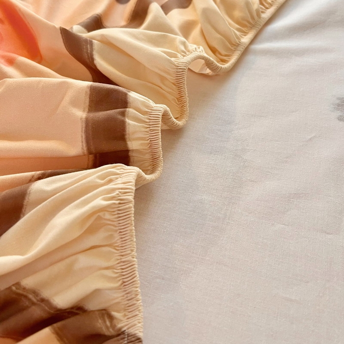 91家纺网 家纺一手货源 找家纺 蘭菲家纺 2025新款全棉大版卡皮巴拉系列单品床笠 大美豚