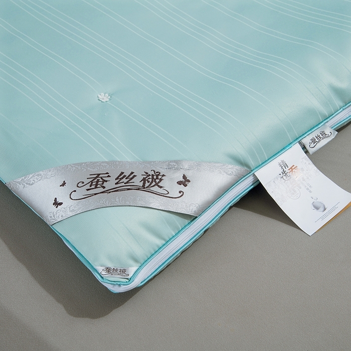 91家纺网 家纺一手货源 找家纺 （总）尚品家纺 2025新款全棉提花蚕丝子母被冬被春秋被被子