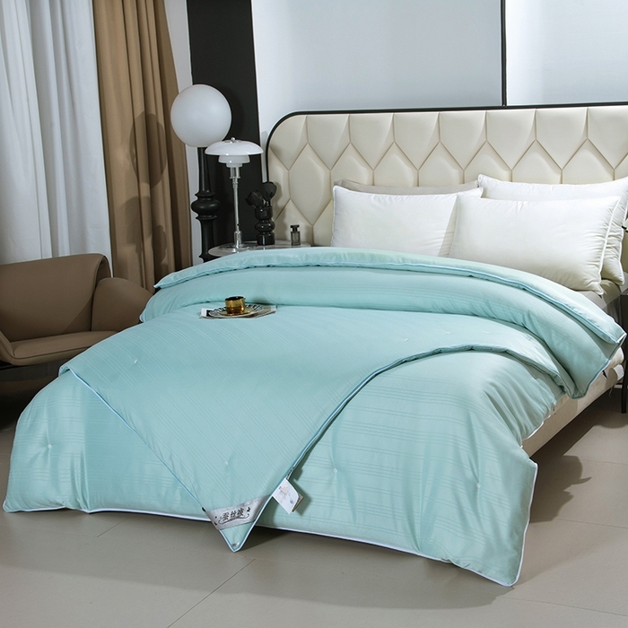 91家纺网 家纺一手货源 找家纺 （总）尚品家纺 2025新款全棉提花蚕丝子母被冬被春秋被被子