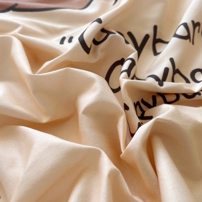 91家纺网 家纺一手货源 找家纺 蘭菲家纺 2025新款全棉小版卡皮巴拉系列四件套 爱滑板