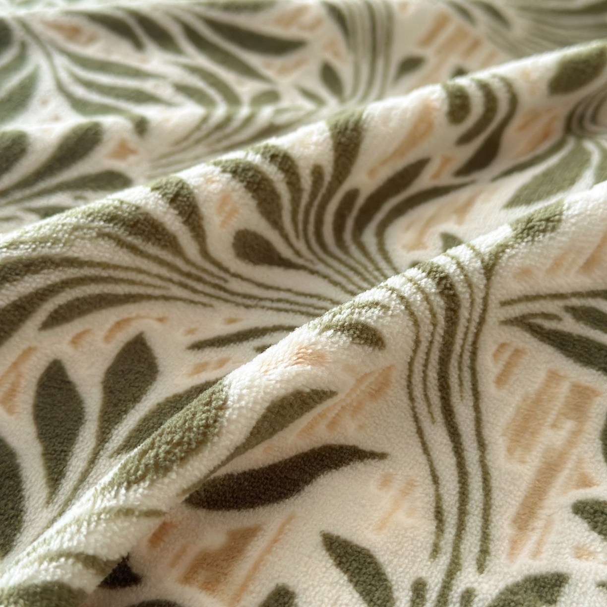 91家纺网 家纺一手货源 找家纺 羚羊语家纺 2025新款浮雕绒轻法式牛奶绒四件套雕花绒复古ins风立体着色烂花牛奶绒提花床单三件套-香榭落叶 香榭落叶-巴洛克