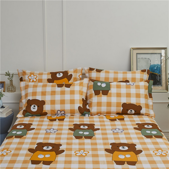 91家纺网 家纺一手货源 找家纺 （总）绒品 2025新款12868纯棉印花单品单枕套