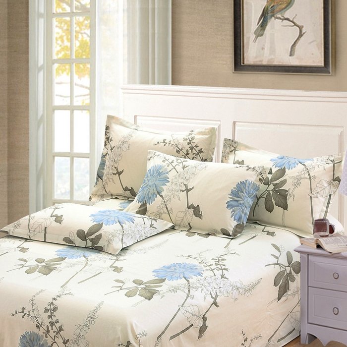 91家纺网 家纺一手货源 找家纺 （总）绒品 2025新款12868纯棉印花单品单枕套