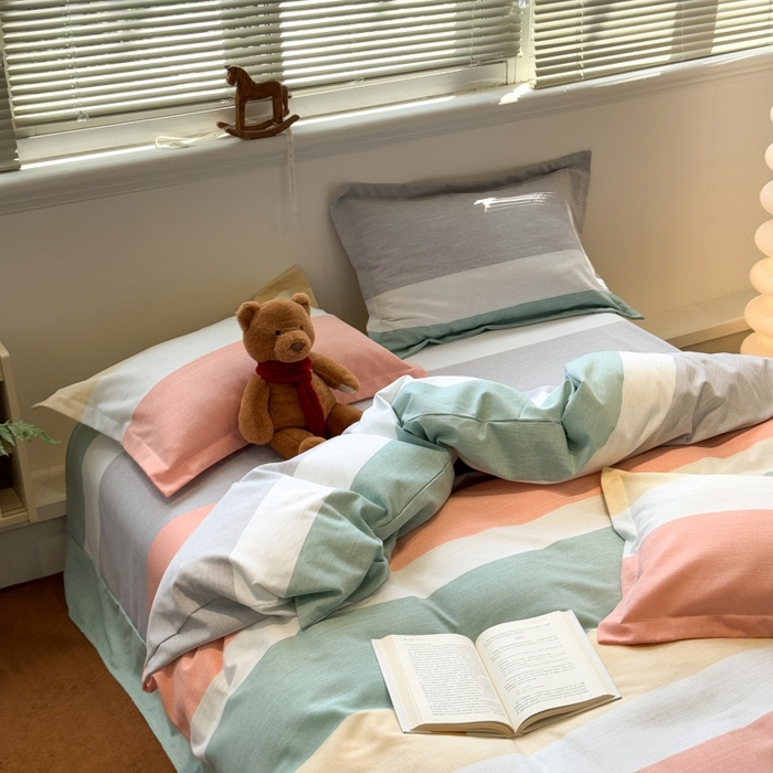 91家纺网 家纺一手货源 找家纺 （总）棉生活家纺 2025新款铂金全棉纯棉磨毛四件套