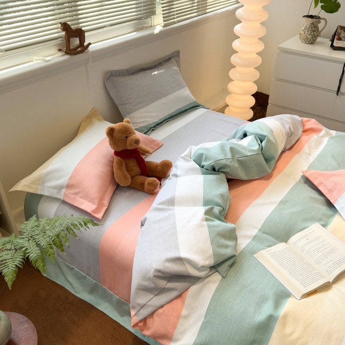 91家纺网 家纺一手货源 找家纺 （总）棉生活家纺 2025新款铂金全棉纯棉磨毛四件套