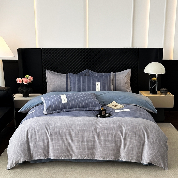 91家纺网 家纺一手货源 找家纺 （总）棉生活家纺 2025新款铂金全棉纯棉磨毛四件套