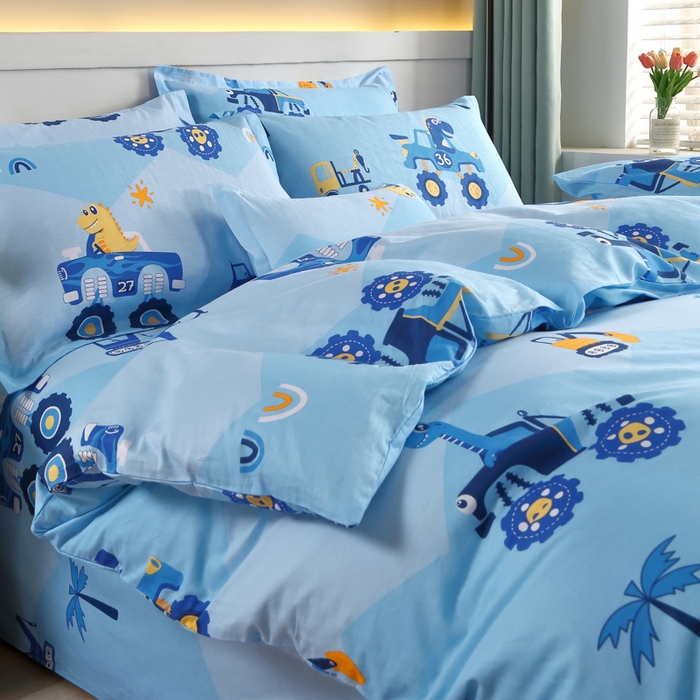 91家纺网 家纺一手货源 找家纺 （总）绒品 2025新款12868纯棉印花单品单枕套