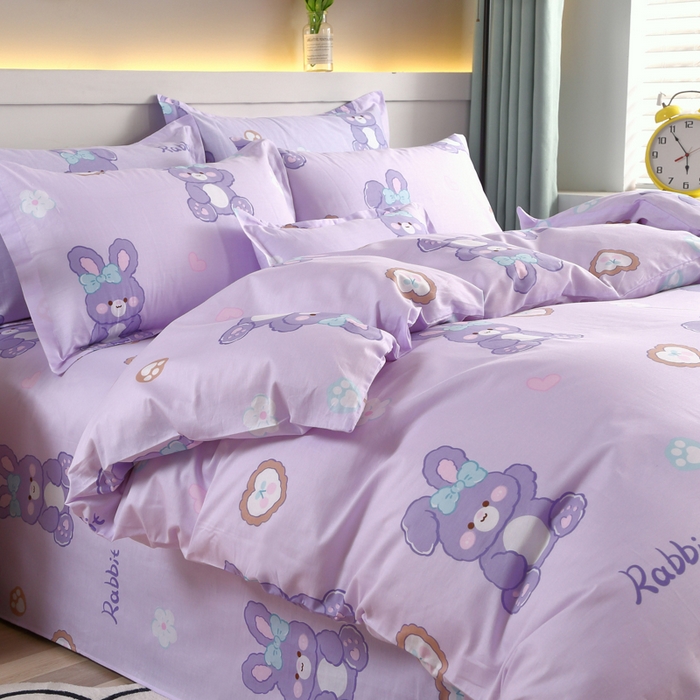 91家纺网 家纺一手货源 找家纺 （总）绒品 2025新款12868纯棉印花单品单枕套