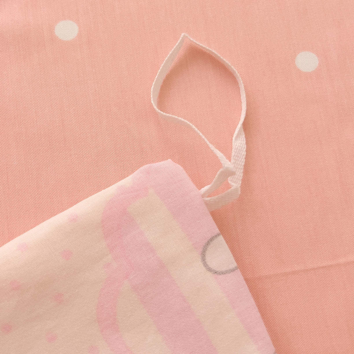 91家纺网 家纺一手货源 找家纺 DoDo 兜兜 2026新款卡通全棉纯棉小清新三四件套系列 （可定做尺寸） 粉粉猫