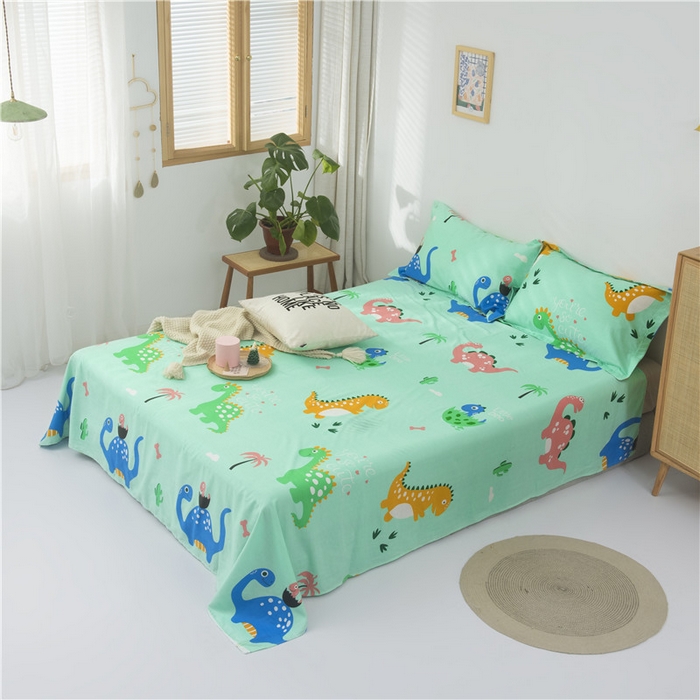 91家纺网 家纺一手货源 找家纺 （总）绒品 2025新款12868纯棉印花单品单床单