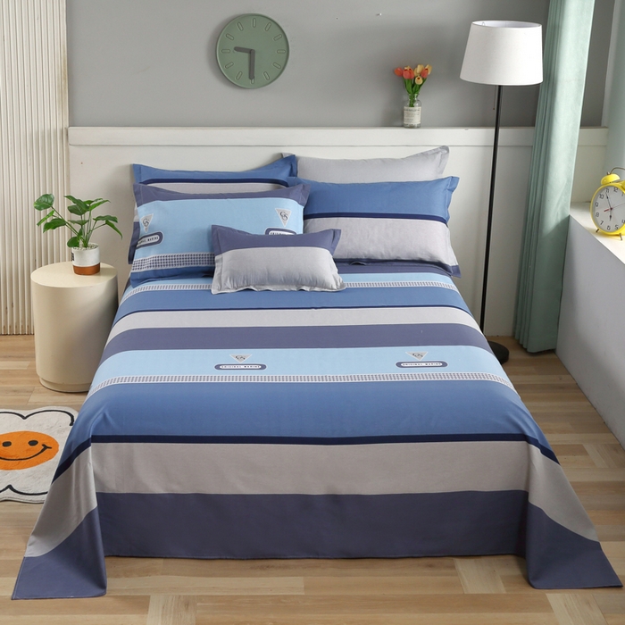 91家纺网 家纺一手货源 找家纺 （总）绒品 2025新款12868纯棉印花单品单床单