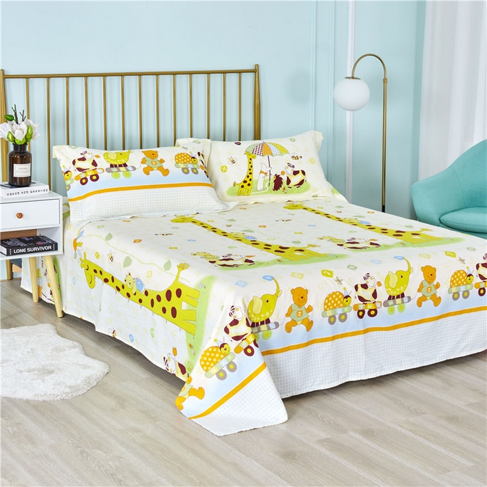 91家纺网 家纺一手货源 找家纺 （总）绒品 2025新款12868纯棉印花单品单床单