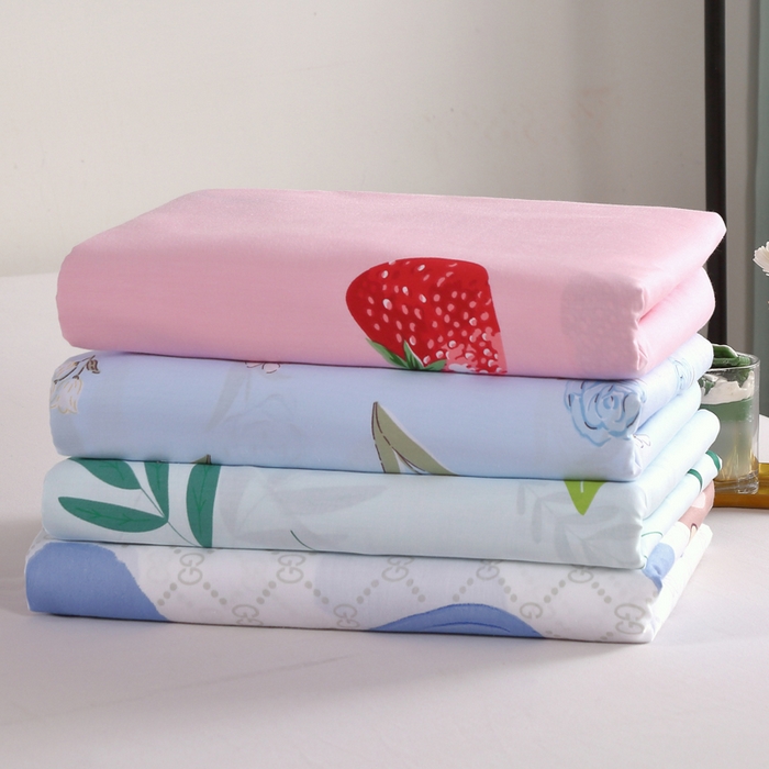 91家纺网 家纺一手货源 找家纺 （总）绒品 2025新款12868纯棉印花单品单床单