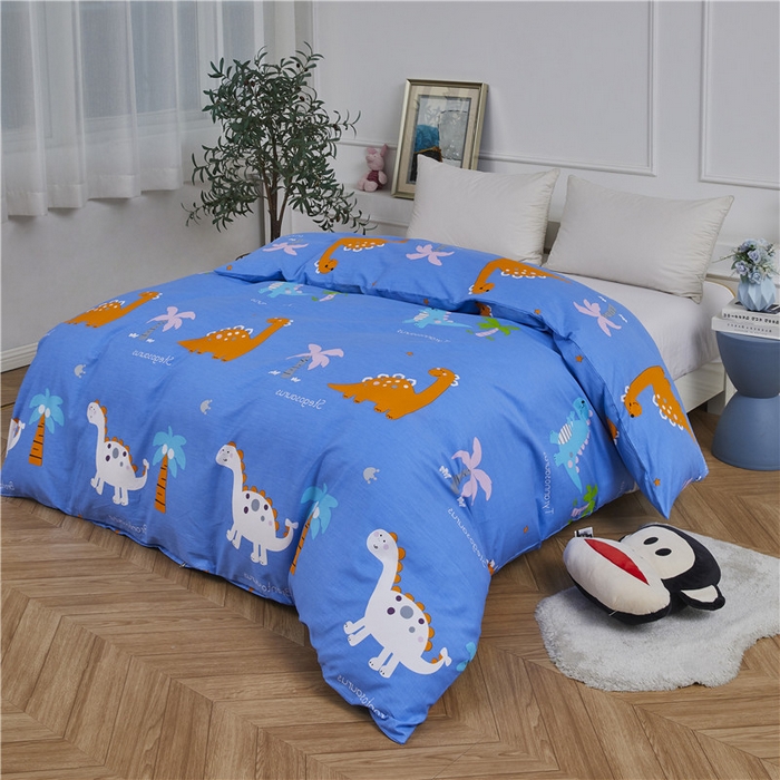 91家纺网 家纺一手货源 找家纺 （总）绒品 2025新款12868纯棉印花单品单被套