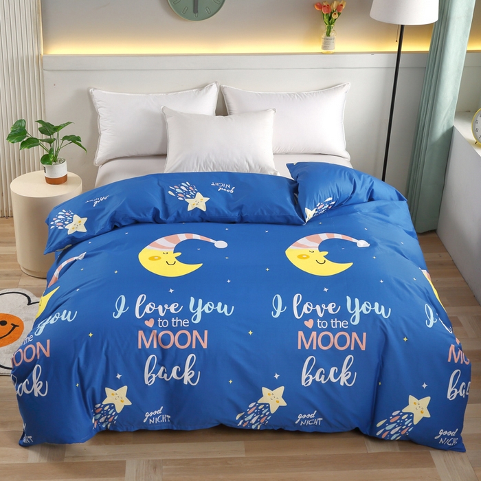 91家纺网 家纺一手货源 找家纺 （总）绒品 2025新款12868纯棉印花单品单被套