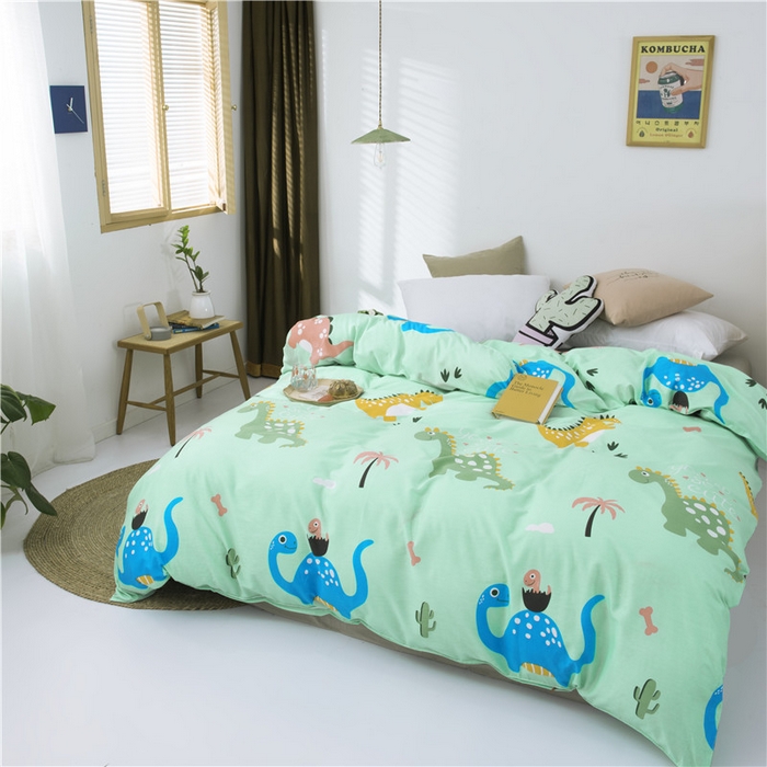 91家纺网 家纺一手货源 找家纺 （总）绒品 2025新款12868纯棉印花单品单被套