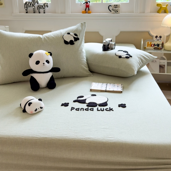 91家纺网 家纺一手货源 找家纺 席世家 2025新款纯棉全棉水洗棉单件床笠单品床笠 水洗棉-盼盼