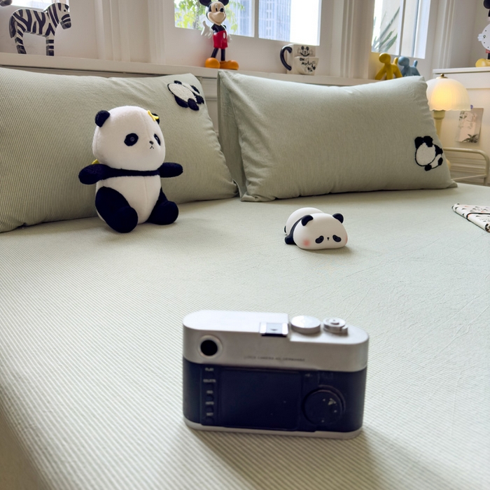 91家纺网 家纺一手货源 找家纺 席世家 2025新款纯棉全棉水洗棉单件床笠单品床笠 水洗棉-盼盼