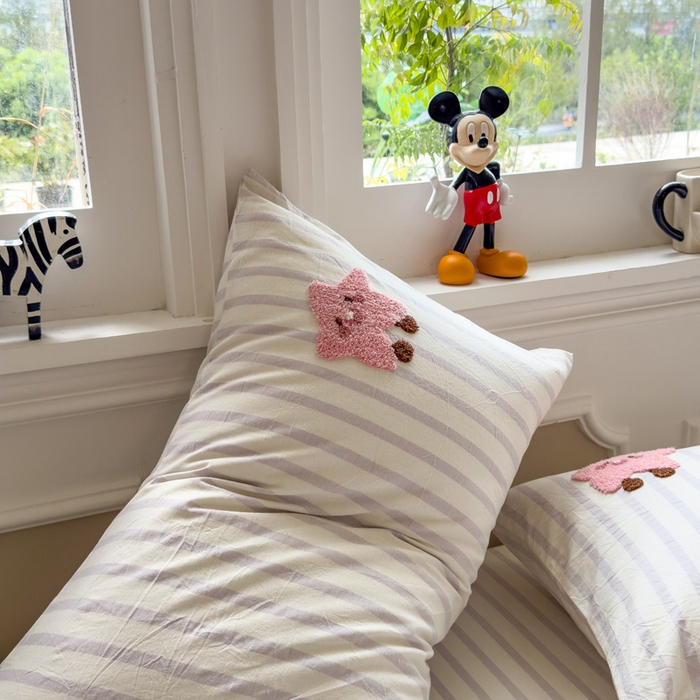 91家纺网 家纺一手货源 找家纺 席世家 2025新款纯棉全棉水洗棉单件床笠单品床笠 水洗棉-星愿