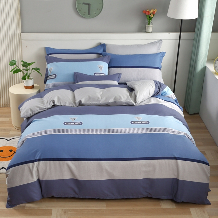 91家纺网 家纺一手货源 找家纺 （总）绒品  2025新款12868纯棉印花四件套