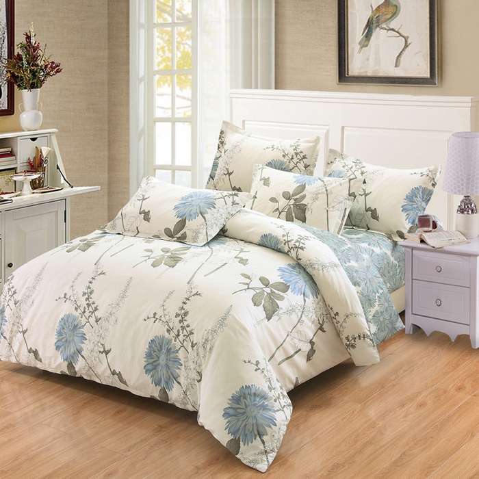 91家纺网 家纺一手货源 找家纺 （总）绒品  2025新款12868纯棉印花四件套