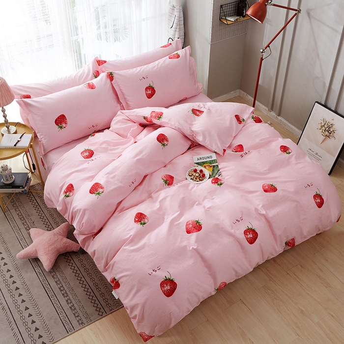 91家纺网 家纺一手货源 找家纺 （总）绒品  2025新款12868纯棉印花四件套