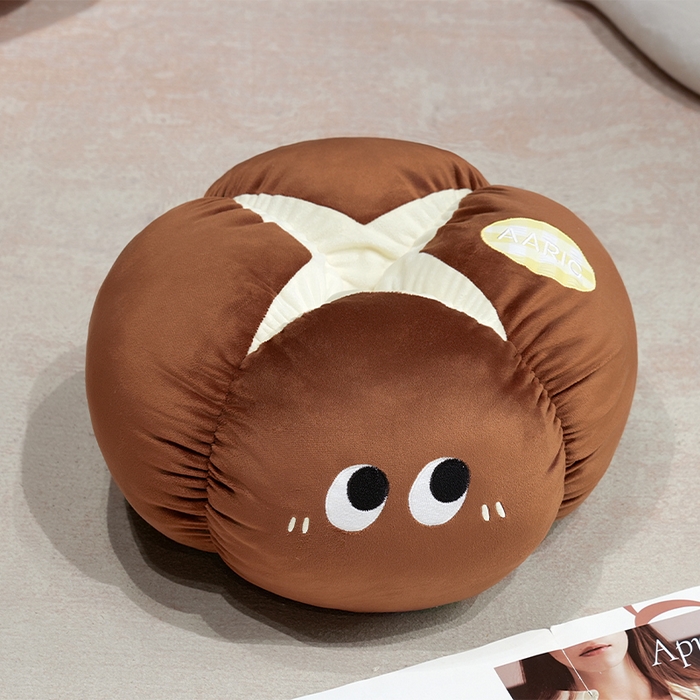 仟亿莱 2025新款ins大眼果蔬墩墩坐垫 香菇墩墩