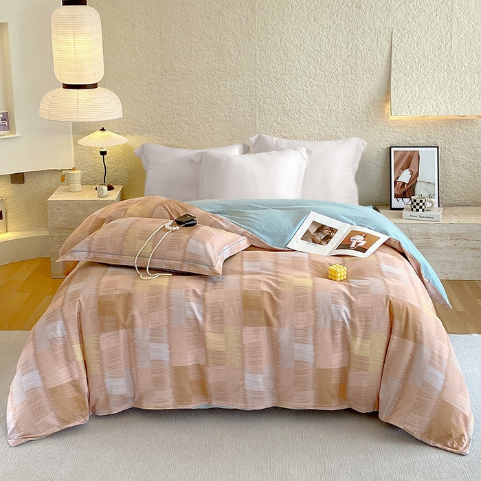 梧桐树 2025新款100%全棉磨毛单被套 椿山集