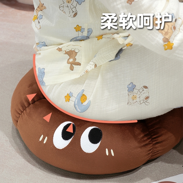 91家纺网 家纺一手货源 找家纺 仟亿莱 2025新款ins大眼果蔬墩墩坐垫 组合图仅供展示不可下单