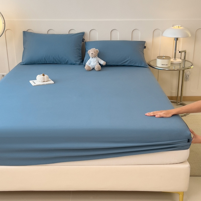 91家纺网 家纺一手货源 找家纺 （总）席世家 2025新款全棉纯棉磨毛单品床笠单件床笠单品床单单件床单