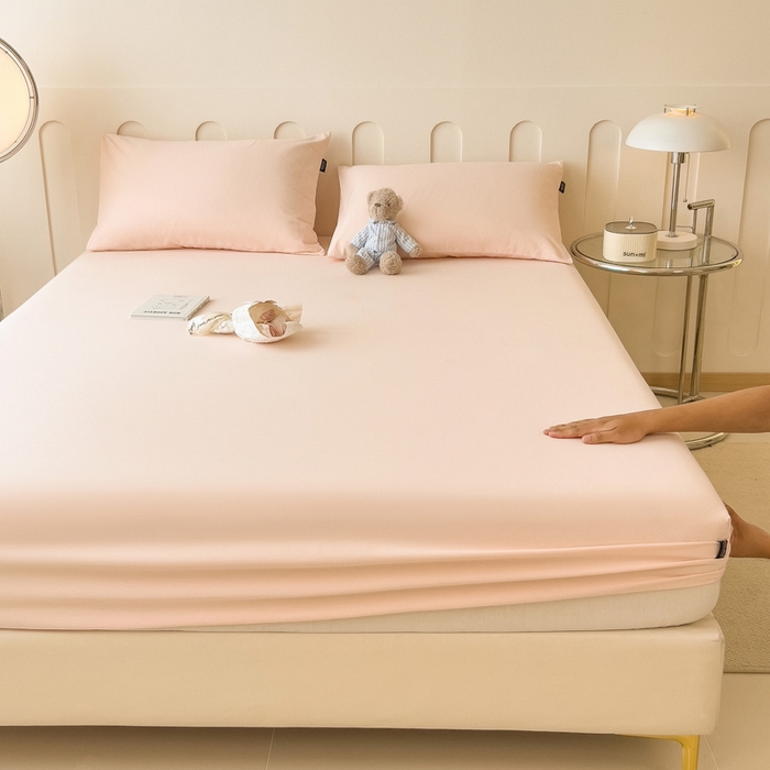 91家纺网 家纺一手货源 找家纺 （总）席世家 2025新款全棉纯棉磨毛单品床笠单件床笠单品床单单件床单