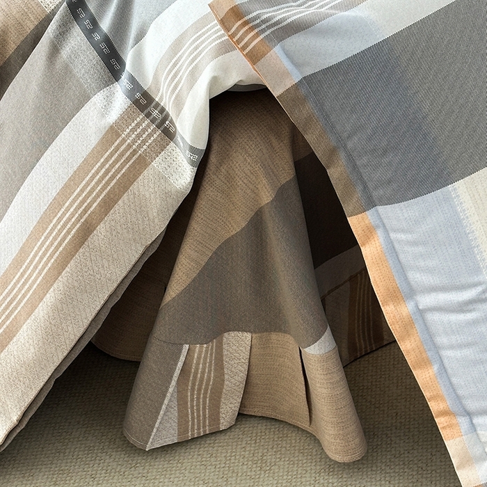 91家纺网 家纺一手货源 找家纺 棉生活家纺 2025新款铂金全棉纯棉磨毛四件套 流年印象