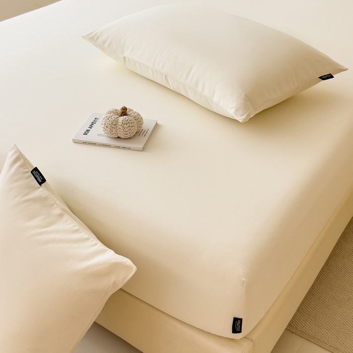 91家纺网 家纺一手货源 找家纺 席世家 2025新款全棉纯棉磨毛单品床笠单件床笠单品床单单件床单 贝母白