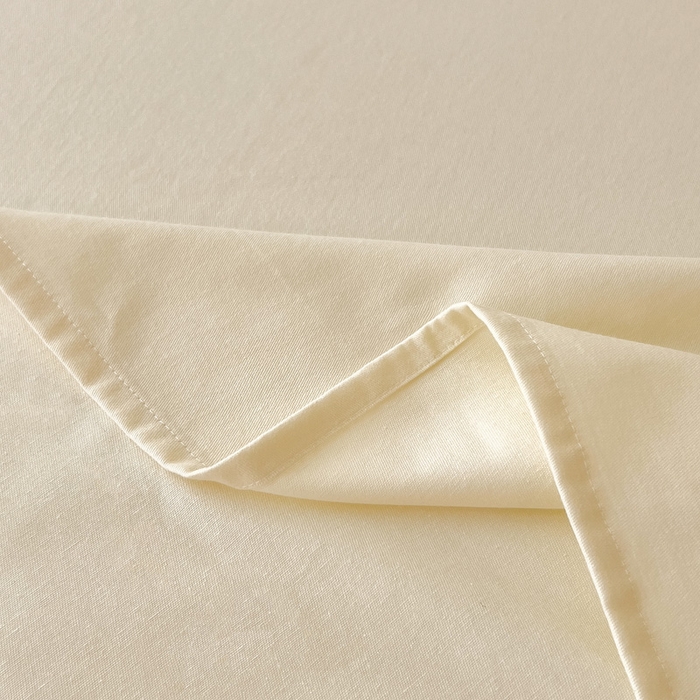 91家纺网 家纺一手货源 找家纺 席世家 2025新款全棉纯棉磨毛单品床笠单件床笠单品床单单件床单 贝母白