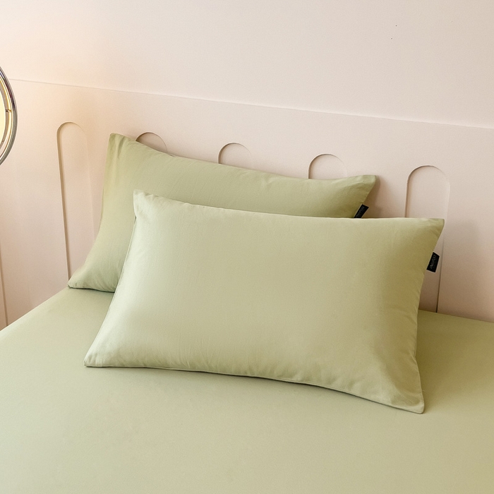 91家纺网 家纺一手货源 找家纺 席世家 2025新款全棉纯棉磨毛单品床笠单件床笠单品床单单件床单 茉香绿