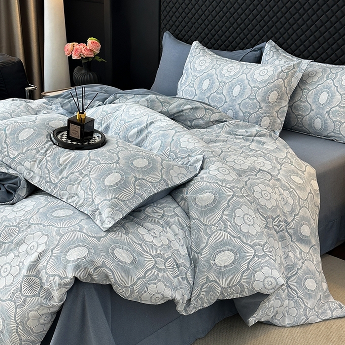 91家纺网 家纺一手货源 找家纺 棉生活家纺 2025新款铂金全棉纯棉磨毛四件套 萝莉-兰