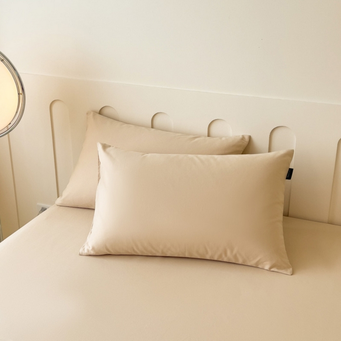 91家纺网 家纺一手货源 找家纺 席世家 2025新款全棉纯棉磨毛单品床笠单件床笠单品床单单件床单 燕麦色