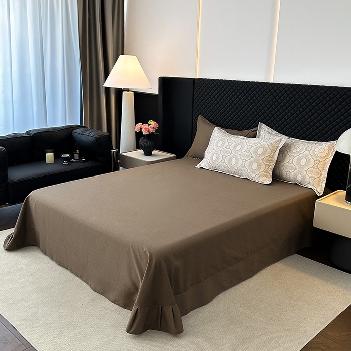 91家纺网 家纺一手货源 找家纺 棉生活家纺 2025新款铂金全棉纯棉磨毛四件套 萝莉咖