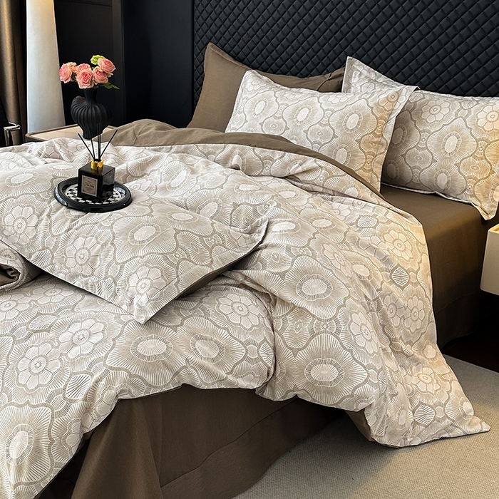 91家纺网 家纺一手货源 找家纺 棉生活家纺 2025新款铂金全棉纯棉磨毛四件套 萝莉咖