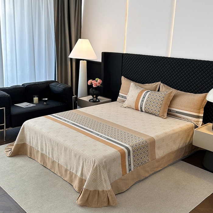 91家纺网 家纺一手货源 找家纺 棉生活家纺 2025新款铂金全棉纯棉磨毛四件套 摩登气息