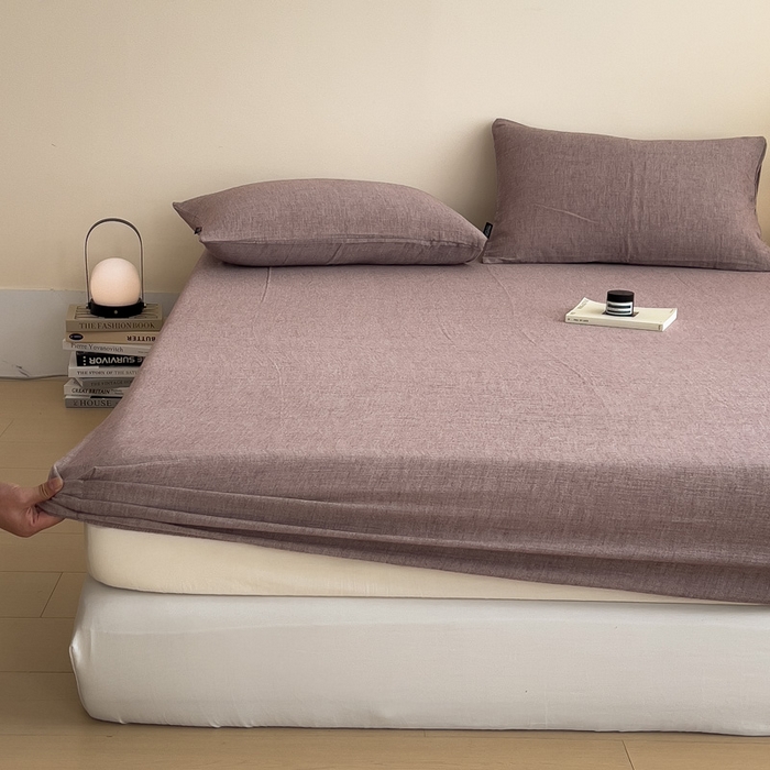 91家纺网 家纺一手货源 找家纺 （总）席世家 2025新款皱皱纱单品床笠单件床笠