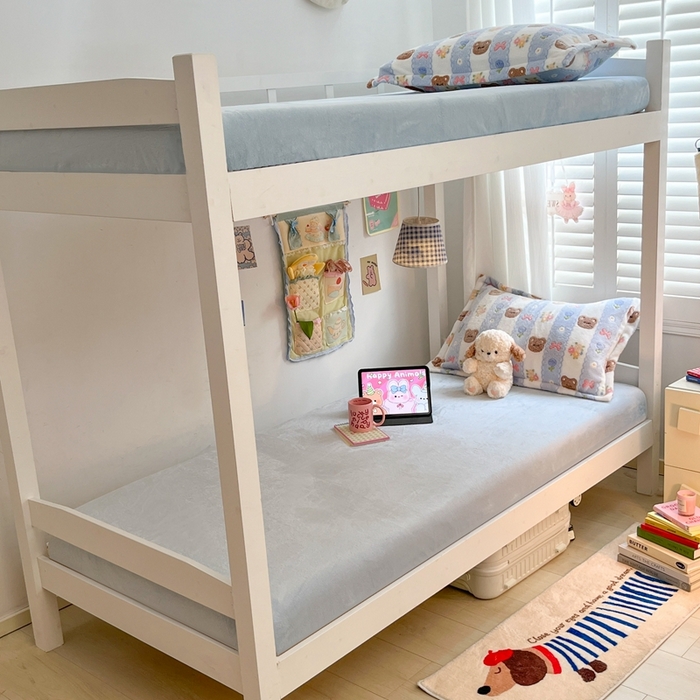 91家纺网 家纺一手货源 找家纺 （总）川悦生活 2025新款雪花绒宿舍单床笠