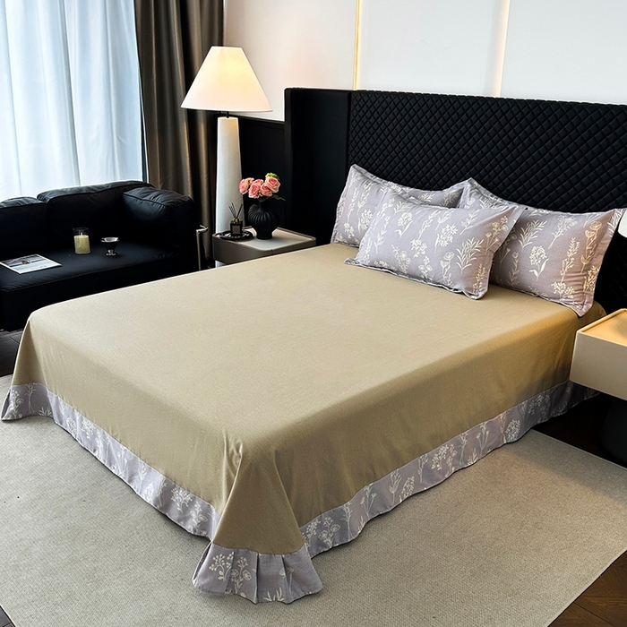 91家纺网 家纺一手货源 找家纺 棉生活家纺 2025新款铂金全棉纯棉磨毛四件套 如若梦境