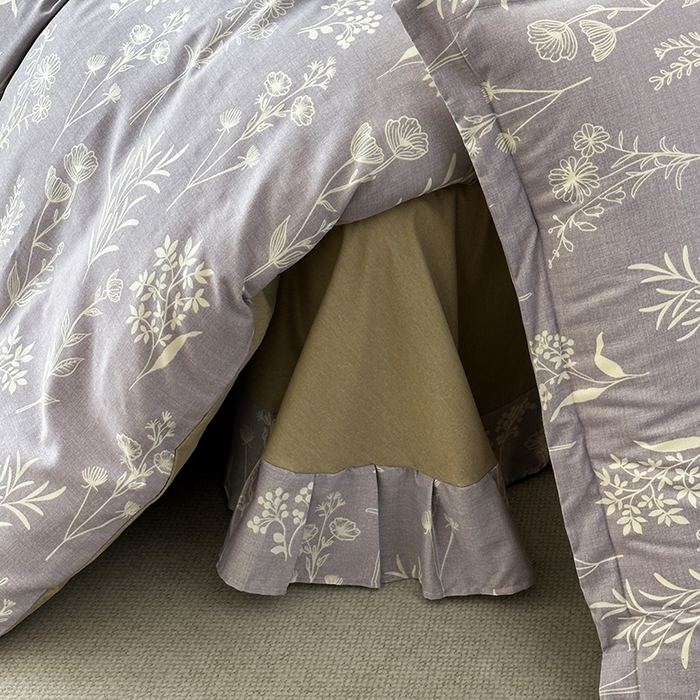 91家纺网 家纺一手货源 找家纺 棉生活家纺 2025新款铂金全棉纯棉磨毛四件套 如若梦境